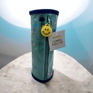 Smiley Face Confetti Pencil Pouch Case